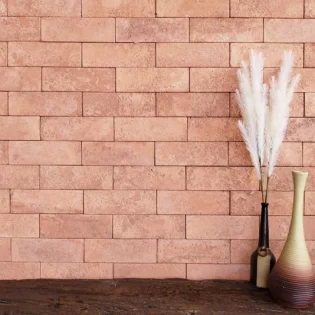 REVESTIMENTO CIMENTÍCIO BRICK TERRACOTA