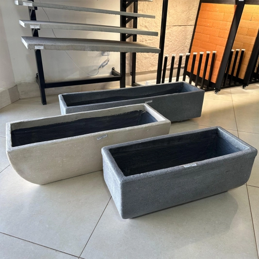 VASOS JARDINEIRAS EM FIBROCONCRETO